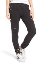 Women's Wildfox Knox - Heart Embroidered Sweatpants