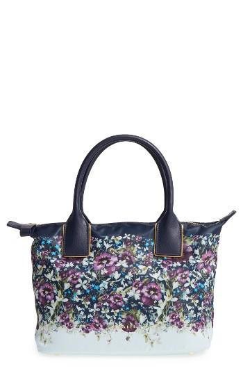 Ted Baker London Small Entangled Enchantment Nylon Tote -