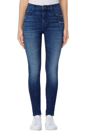 Women's J Brand Carolina Super High Rise Skinny Jeans - Blue
