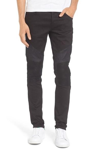 Men's J Brand Bearden Moto Skinny Fit Jeans