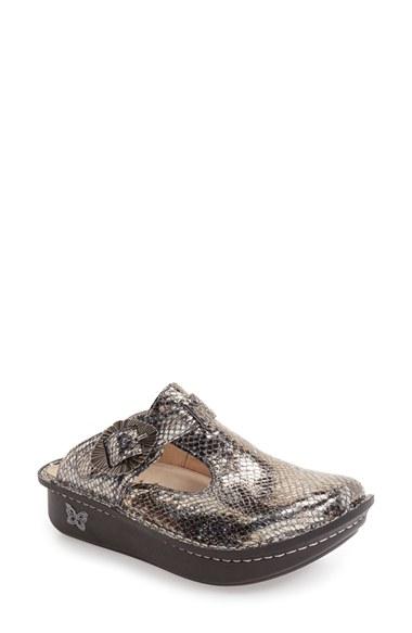 Women's Alegria 'classic' Clog -7.5us / 37eu - Grey