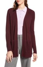 Women's Halogen Mix Stitch Open Front Cardigan
