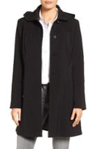 Women's Gallery Pickstitch Nepage Walking Coat With Detachable Hood