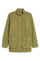 Women's Levi's Cotton 4-pocket Jacket - Green