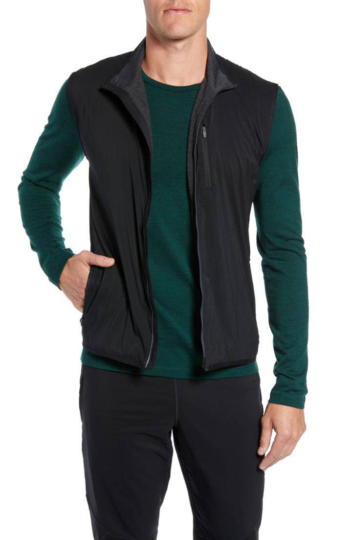 Men's Icebreaker Tech Trainer Hybrid Vest - Black