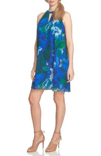 Women's Cece Watercolor Print Shift Dress