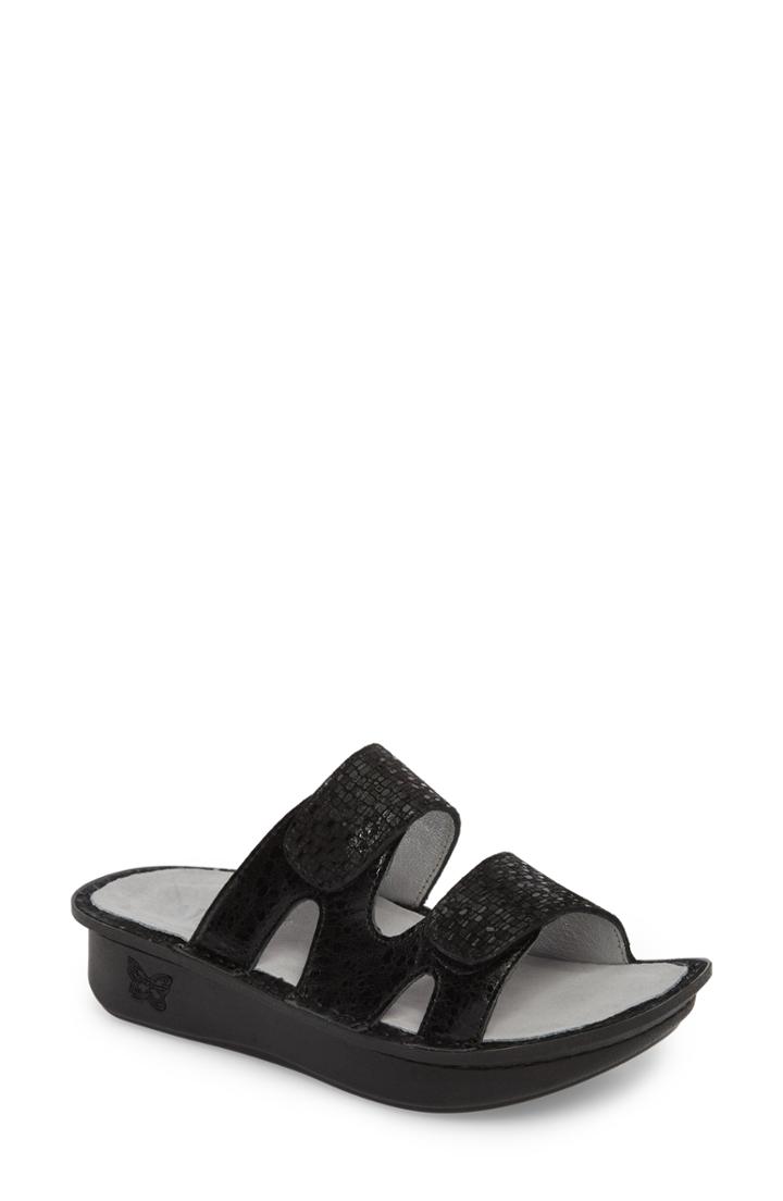 Women's Alegria Camille Sandal -5.5us / 35eu - Black