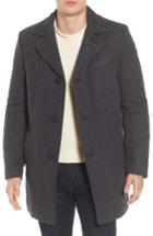 Men's Pendleton Manhattan Wool Blend Top Coat - Grey