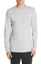 Men's Norse Projects Niels Standard Long Sleeve T-shirt, Size - Grey