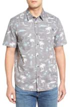 Men's Jack O'neill State Of Mind Print Sport Shirt, Size - Grey