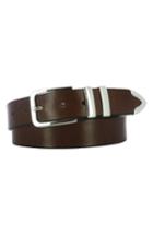 Men's Remo Tulliani Archer Leather Belt - Brown