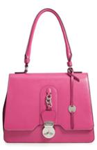 Lodis Los Angeles Rodeo Chain Rfid Justina Flap Satchel - Pink