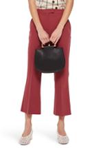 Women's Topshop Slim Kick Flare Trousers Us (fits Like 0-2) - Pink