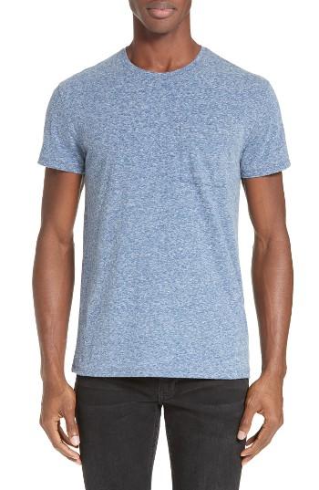 Men's Atm Anthony Thomas Melillo Melange Jersey Pocket T-shirt