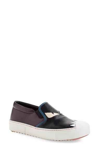 Women's Fendi Monster Sneaker .5us / 35eu - Black
