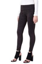 Women's Liverpool Reese Cheetah Print Leggings - Metallic