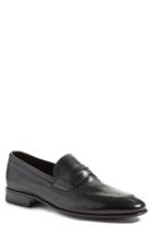 Men's A. Testoni Penny Loafer M - Black