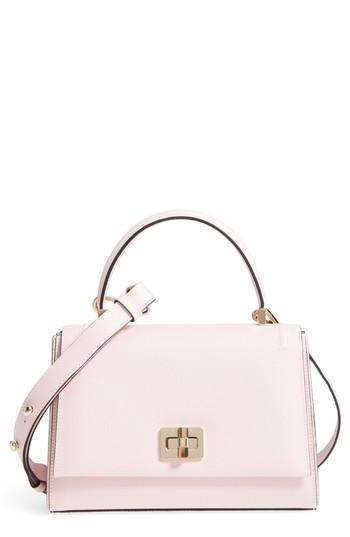 Serapian Milano Small Elena Leather Satchel - Pink