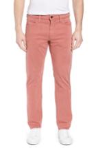 Men's 34 Heritage Courage Straight Leg Twill Pants X 32 - Red
