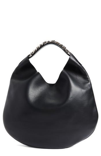 Givenchy Medium Infinity Calfskin Leather Hobo - Grey