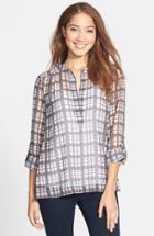 Women's Caslon High/low Popover Blouse