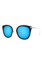 Women's Diff Zoey 51mm Polarized Sunglasses - Black/ Blue