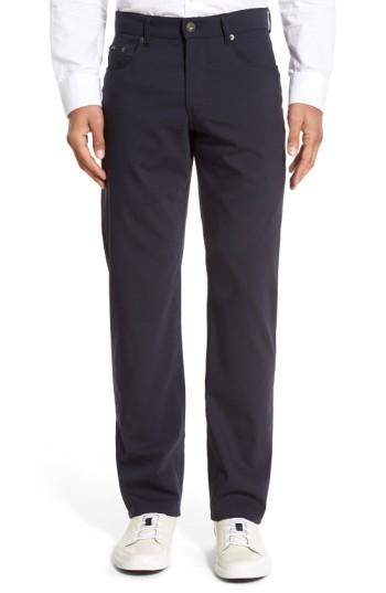 Men's Brax 'manager' Five-pocket Wool Pants X 34 - Blue