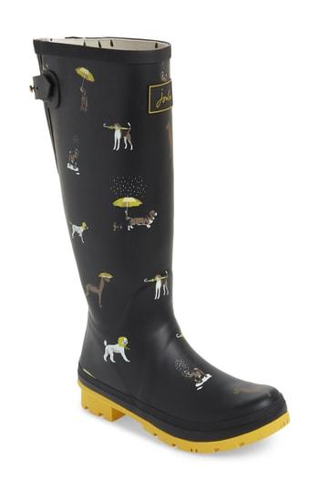 Women's Joules Print Rain Boot