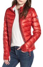 Women's Canada Goose 'hybridge Lite' Slim Fit Mixed Media Down Jacket (6-8) - Red