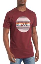 Men's Rip Curl Pump Master Graphic T-shirt - Burgundy
