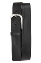 Men's To Boot New York Vachetta Leather Belt - Florida Black