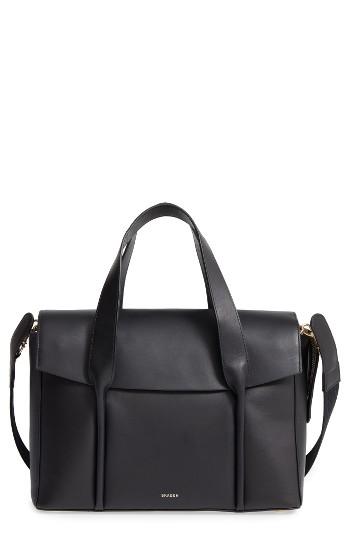 Skagen Beatrix Leather Satchel -