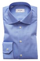 Men's Eton Extra Slim Fit Check Dress Shirt