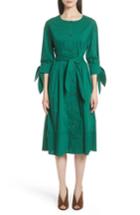Women's Grey Jason Wu Cotton Blend Tie Dress - Green
