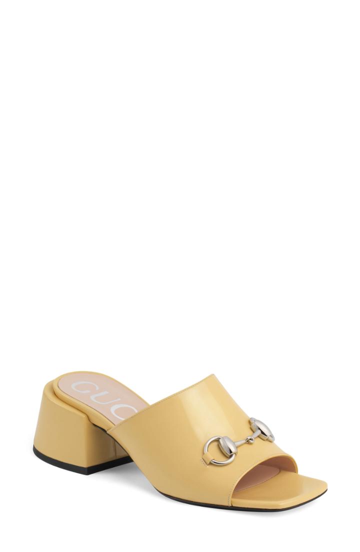 Women's Gucci Lexi Slide Sandal Us / 37eu - Beige