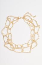 Women's Tasha Organic Shaped Metal Necklace