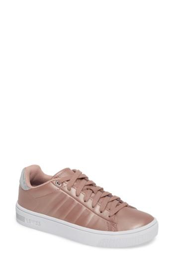 Women's K-swiss Frasco Court Sneaker M - Metallic