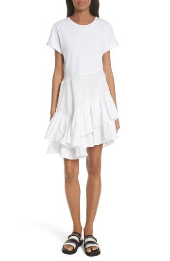 Women's 3.1 Phillip Lim Flamenco T-shirt Dress - White