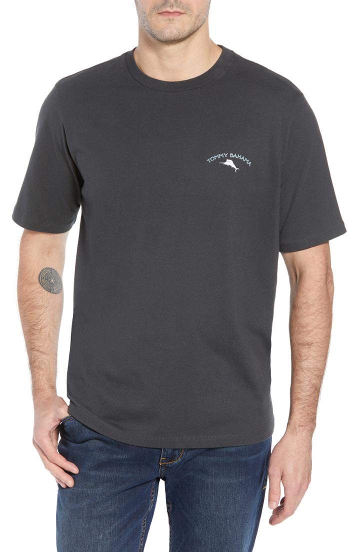 Men's Tommy Bahama Give It To Me Straight T-shirt - Black