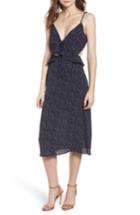 Women's Row A Ruffle Tie Back Midi Dress - Blue