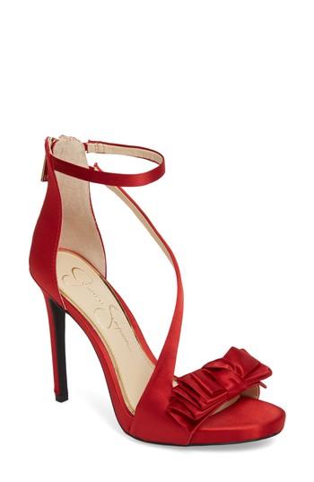 Women's Jessica Simpson Remyia Sandal M - Red