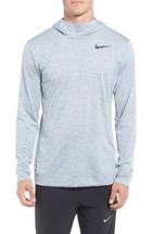 Men's Nike Dri-fit Training Hoodie, Size - Grey