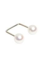 Women's Piece A Conviction Freshwater Pearl Open Square Ring