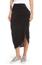 Women's Pleione Knit Midi Skirt - Black