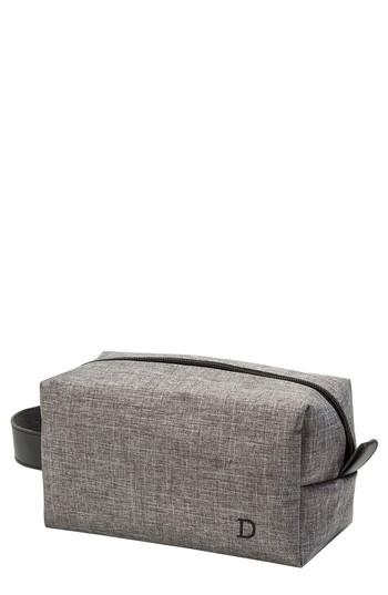 Cathy's Concepts Monogram Dopp Travel Kit, Size - Grey D