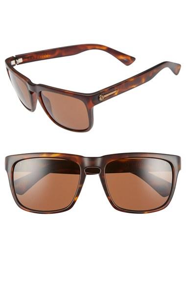 Women's Electric 'knoxville' 56mm Sunglasses - Matte Tort/ Bronze