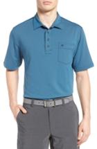 Men's Travis Mathew Rush Pique Polo - Blue