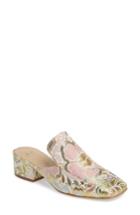 Women's Marc Fisher Ltd Lailey Block Heel Mule .5 M - White