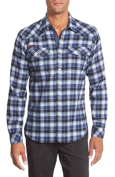 Men's Gramicci 'off Trail' Fit Flannel Sport Shirt