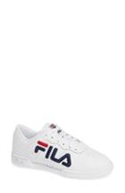 Women's Fila Original Fitness Logo Embroidered Sneaker .5 M - White